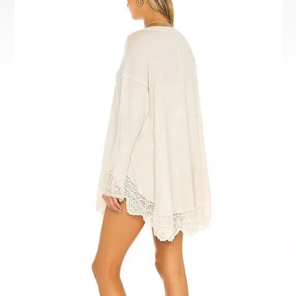 NWT Free People Ivory Sparrow Tunic size XS